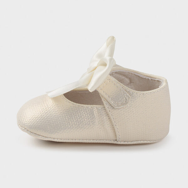 Pantofi ceremonie funda new born fata - imagine 2