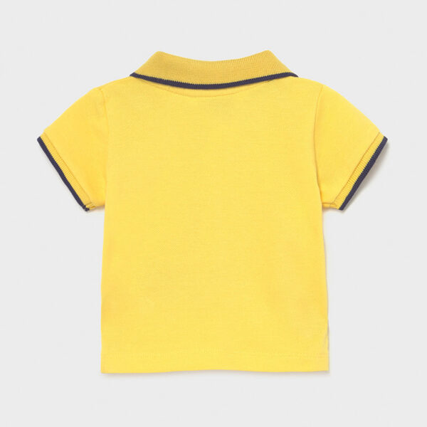 Tricou polo maneca scurta nou-nascut baiat - imagine 3
