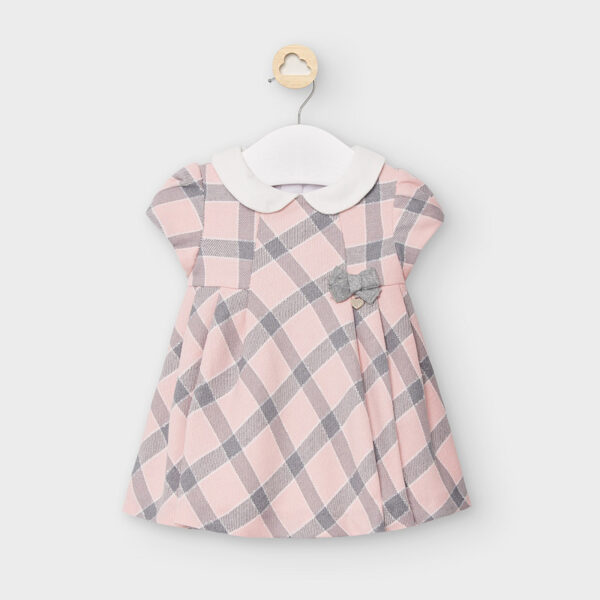 Rochie carouri si guler new born fata