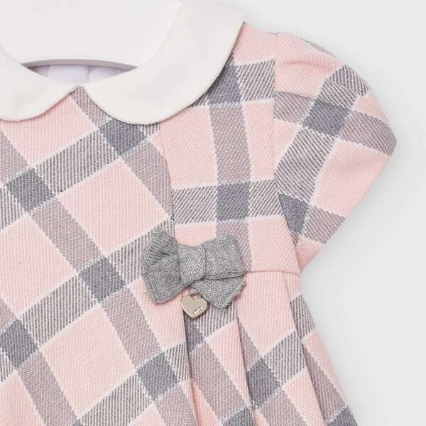 Rochie carouri si guler new born fata - imagine 4