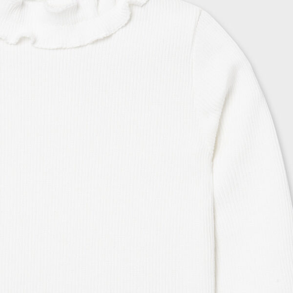 Bluza guler inalt bebe fetita - imagine 3
