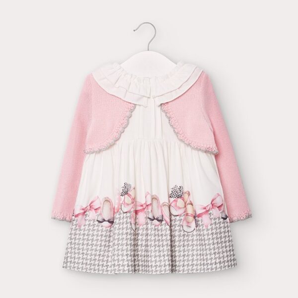 Rochie bolero simulat bebe fetita