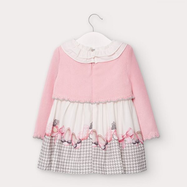Rochie bolero simulat bebe fetita - imagine 2