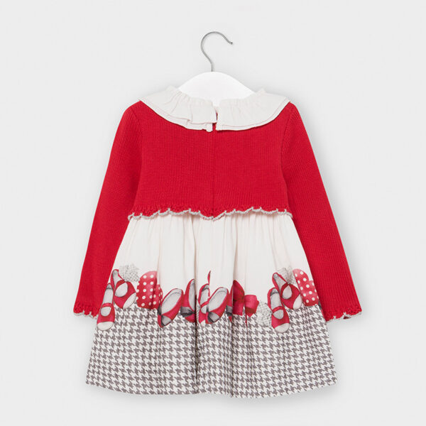 Rochie bolero simulat bebe fetita - imagine 5