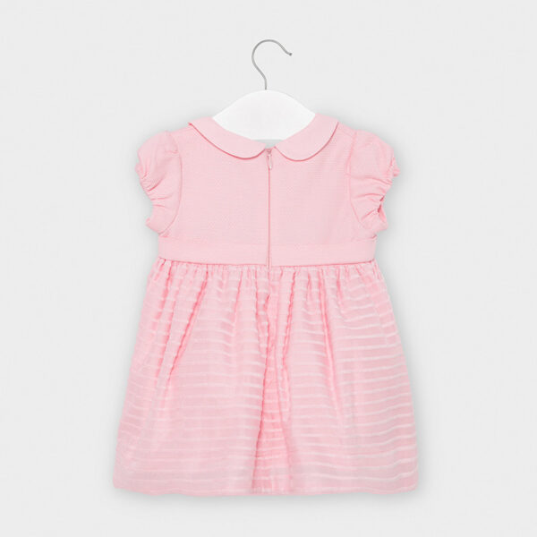 Rochie combinata funda bebe fetita - imagine 3