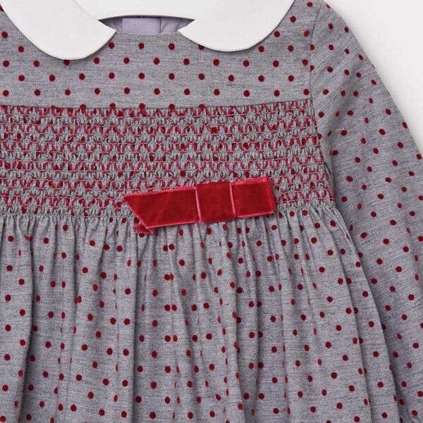 Rochie flanel buline bebe fetita - imagine 3