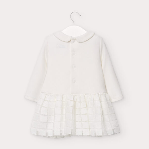 Rochie tricot tul bebe fetita - imagine 3