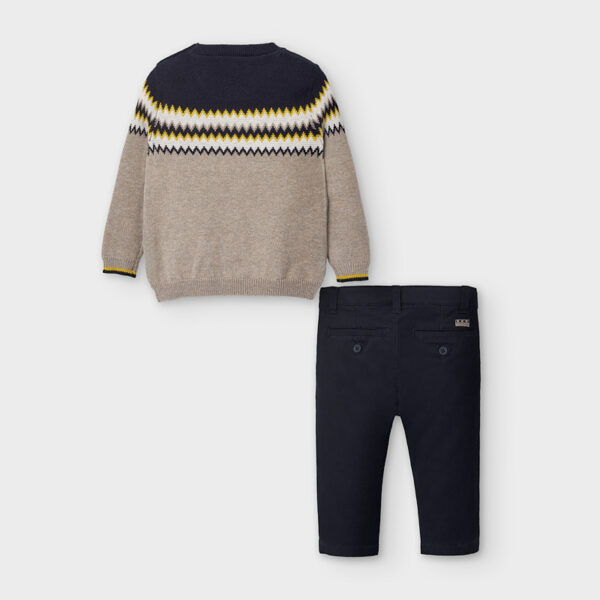 Set pantaloni lungi bebe baiat - imagine 2