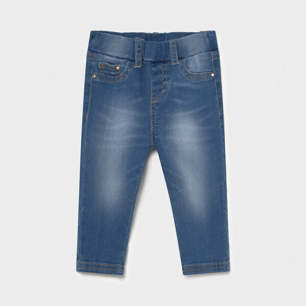 Blugi denim Ecofriends basic bebe fetita