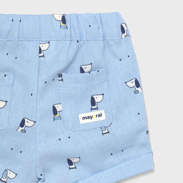 Pantaloni scurti fantasia nou-nascut baiat - imagine 3
