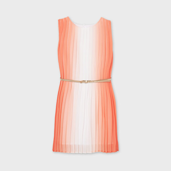 Rochie pliuri bicolore fata - imagine 2