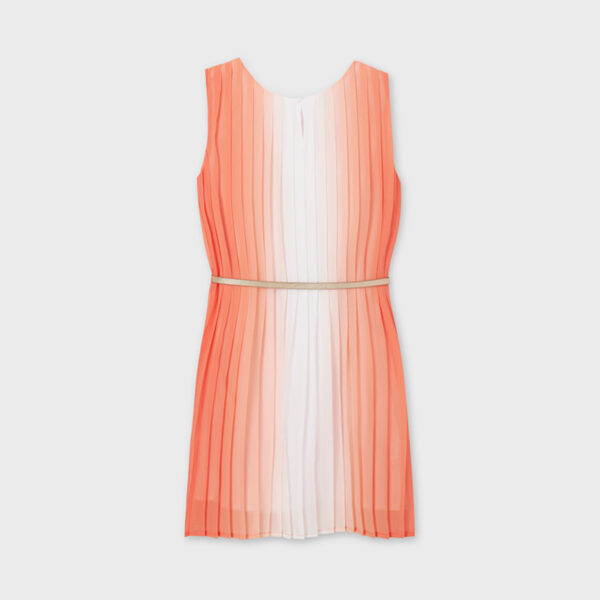 Rochie pliuri bicolore fata - imagine 3