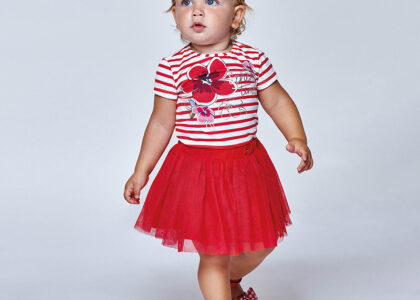 Set fusta 3 piese bebe fetita
