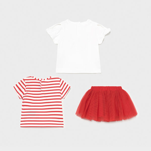 Set fusta 3 piese bebe fetita - imagine 3