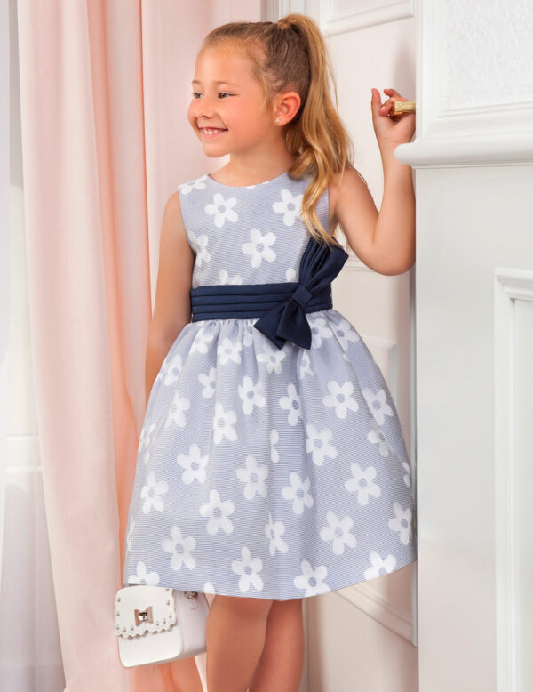Rochie casual cu model floral - imagine 2