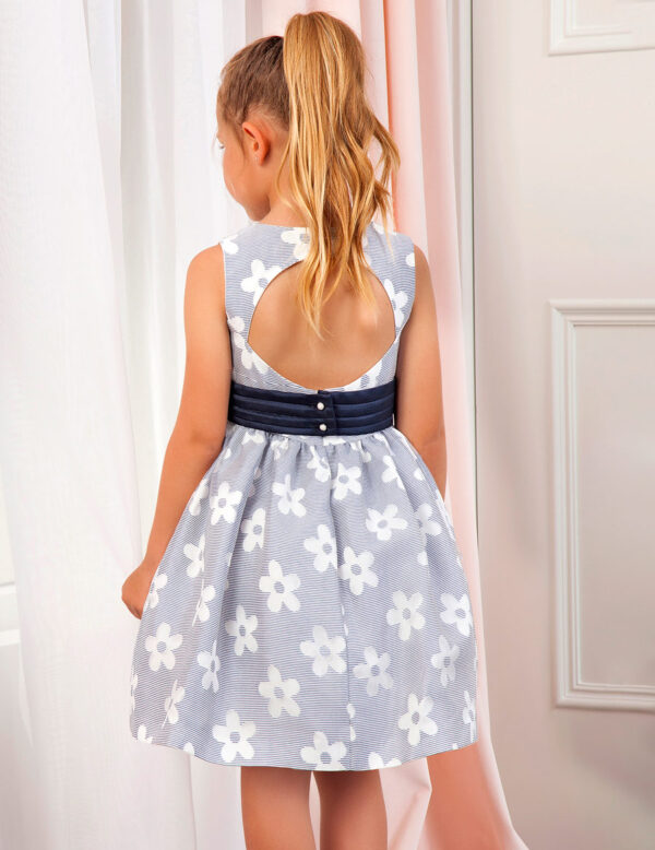Rochie casual cu model floral - imagine 3