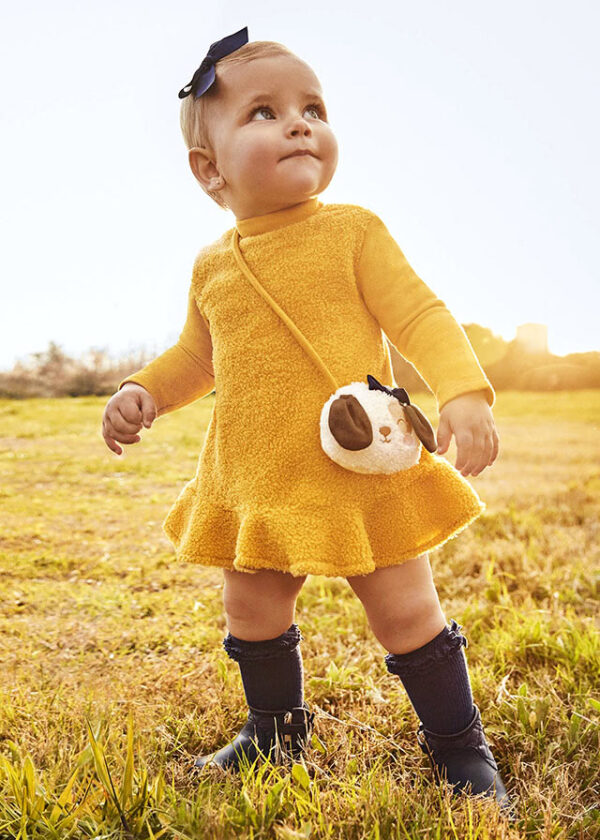 Rochie cu geanta bebe fata