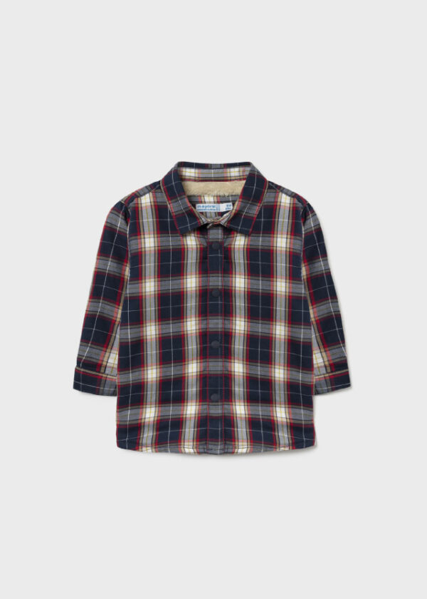 Camasa ECOFRIENDS carouri bebe baiat - imagine 2