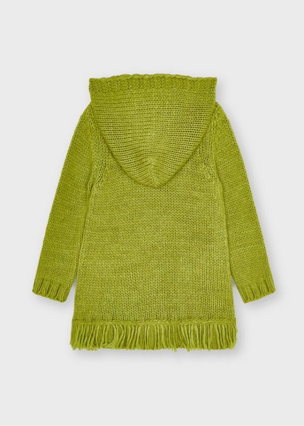 Jacheta tricot franjuri fata - imagine 3