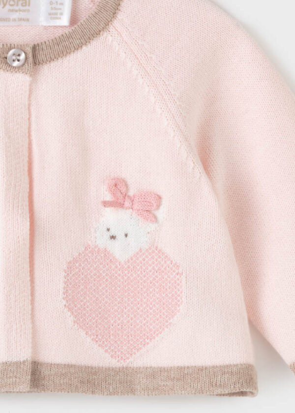 Set fusta tricot nou-nascut fata - imagine 3