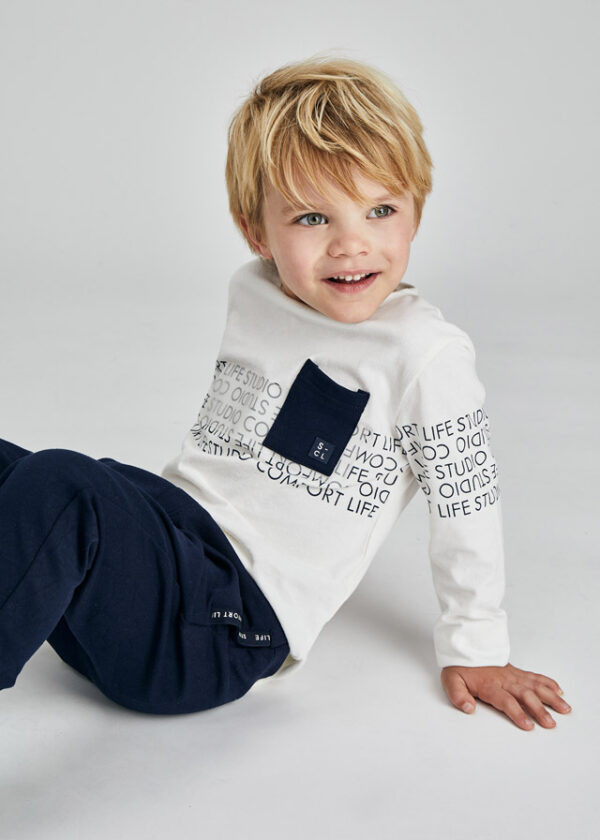 Tricou maneca lunga baiat