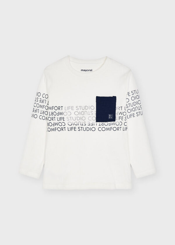 Tricou maneca lunga baiat - imagine 2