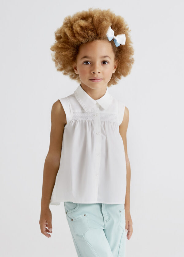 Bluza detaliu creponat fetita