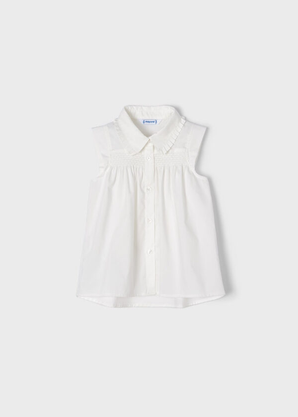 Bluza detaliu creponat fetita - imagine 2