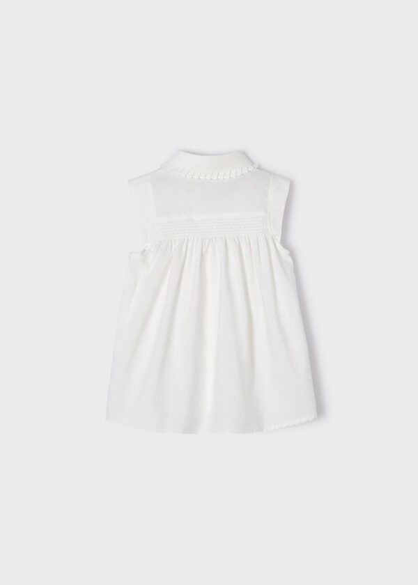 Bluza detaliu creponat fetita - imagine 3