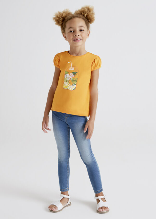 Pantaloni denim fetita