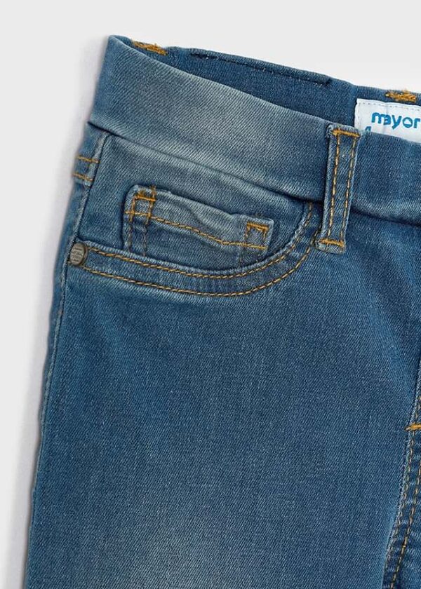 Pantaloni denim fetita - imagine 3