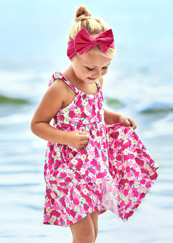Rochie imprimata ECOFRIENDS fetita