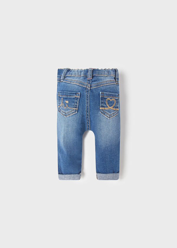 Pantaloni jeggings new born fata - imagine 2