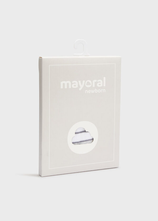 Caciula ECOFRIENDS tricot nou-nascut baiat - imagine 3
