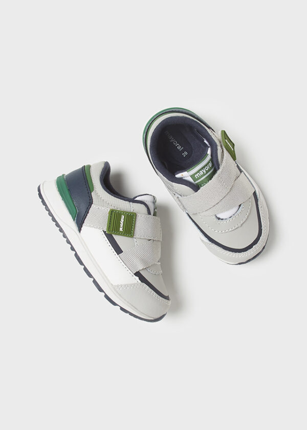 Pantofi sport arici incrucisat bebe baiat