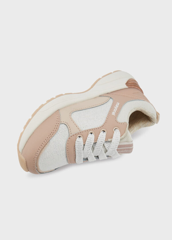 Pantofi sport talpa colorata fetita - imagine 3