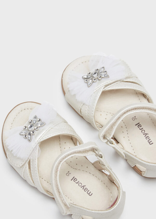 Sandale ceremonie funda bebe fetita - imagine 3