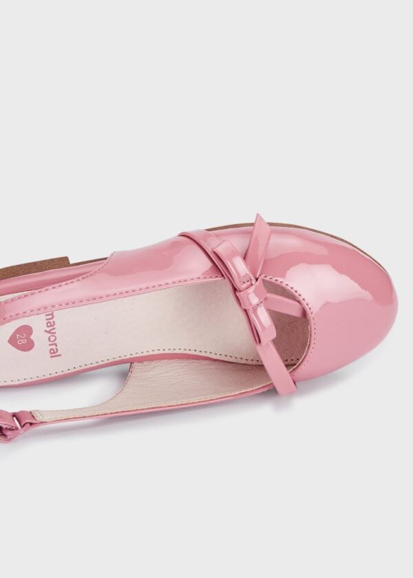 Balerini calcai deschis cu inchidere velcro - imagine 2