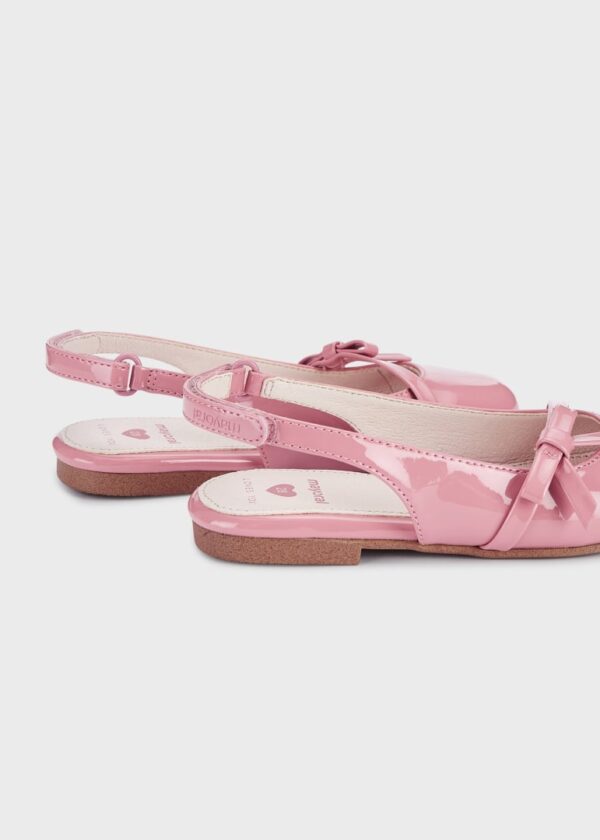Balerini calcai deschis cu inchidere velcro - imagine 3