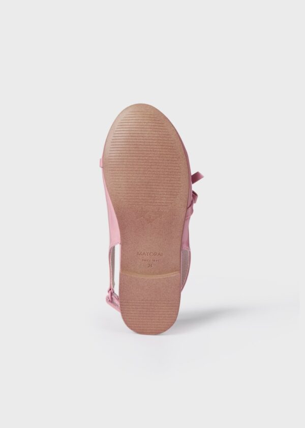 Balerini calcai deschis cu inchidere velcro - imagine 4