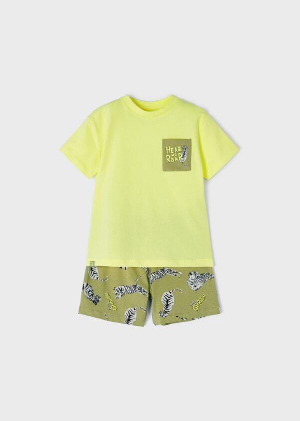 Pijama din bumbac - imagine 2