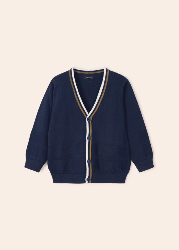 Cardigan din bumbac sustenabil pentru baiat - imagine 2