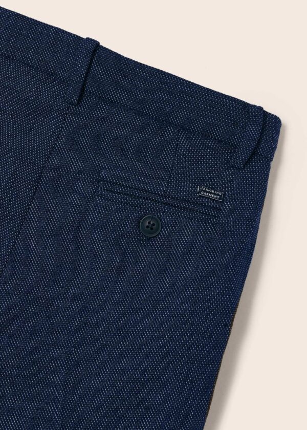Pantaloni lungi chino tailoring cu bumbac - imagine 3