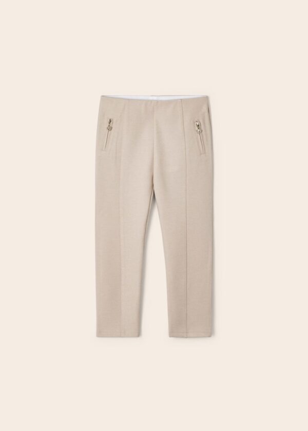 Pantaloni lungi cu buzunare decorative
