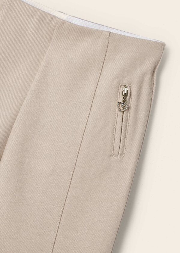 Pantaloni lungi cu buzunare decorative - imagine 3