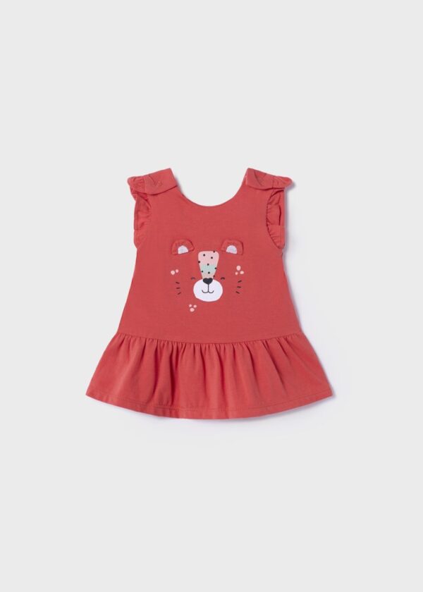 Rochie cu bretele din bumbac sustenabil