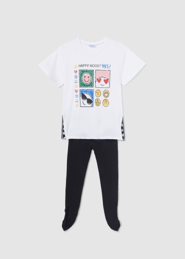 Set 2 piese tricou si colanti - imagine 3