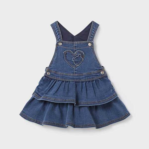 Sarafan denim volanase
