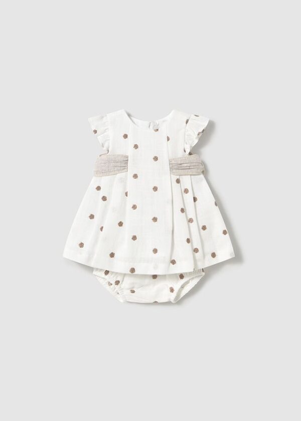 Rochie cu chilotei brodata