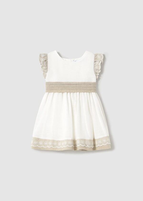 Rochie combinata cu in